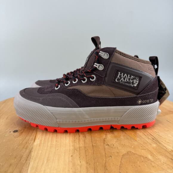 Vans Half Cab GORE-TEX MTE Womens Size 6 Shoes Bitter Chocolate Brown Hiking - Picture 3 of 9